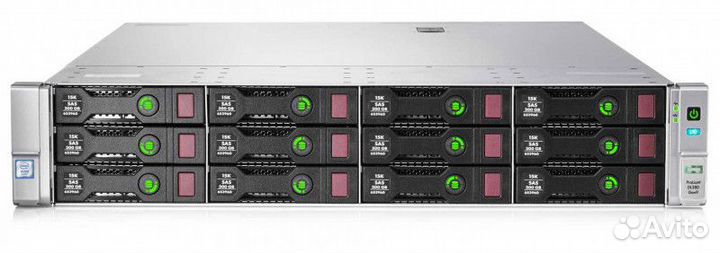 Сервер 2RU HP DL380 Gen9 2X Intel Xeon E5-2685V3
