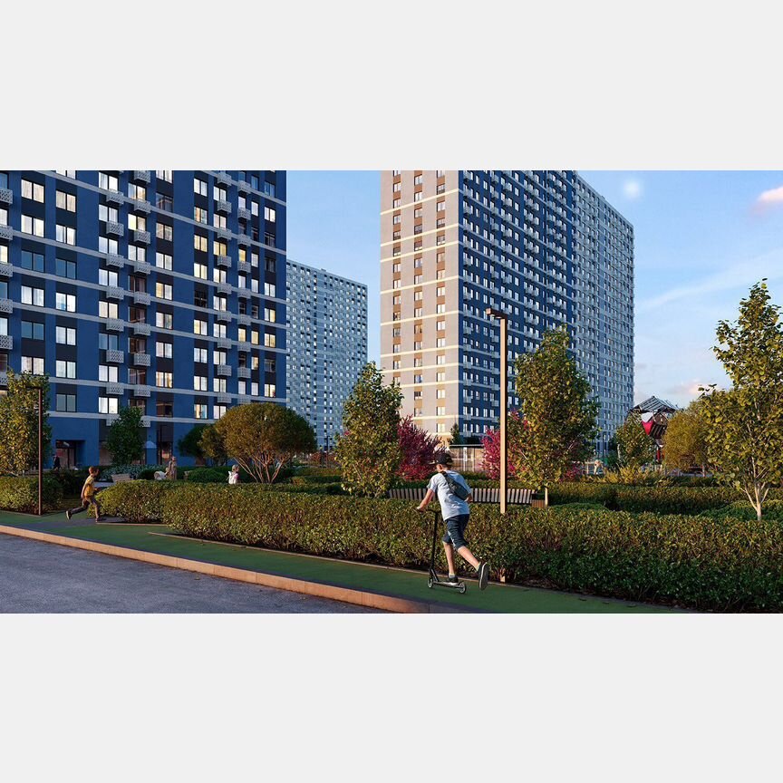 1-к. квартира, 35,2 м², 9/23 эт.