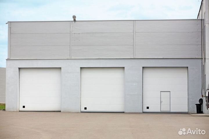 Секционные ворота Alutech Prestige