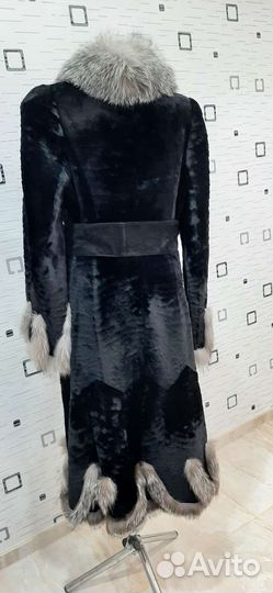 Шуба мутон с блюфрост