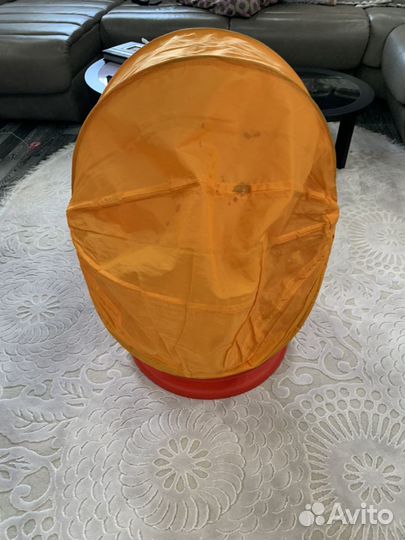 Детское вращающееся кресло- яйцо икеа