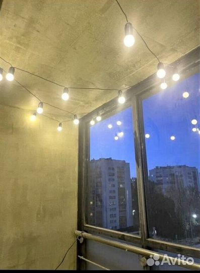 Гирлянда с лампами