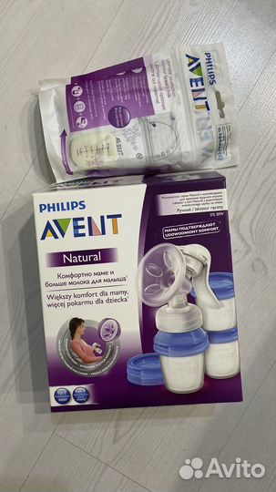 Молокоотсос ручной Philips Avent Natural