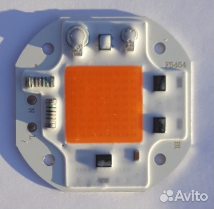 Светодиодная фито матрица F5454 30Вт. 1200 лм. COB