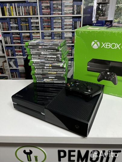 Xbox One + 400 Игр Гарантия 12 Месяцев