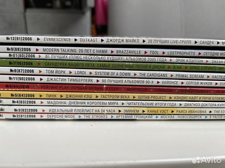 Журнал Play за 2006 год (11 журналов с CD)