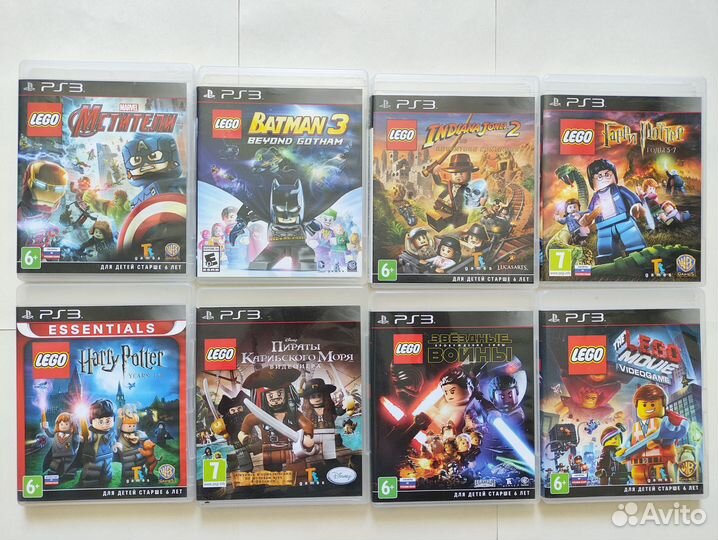 Игры Серии Lego Для PS3