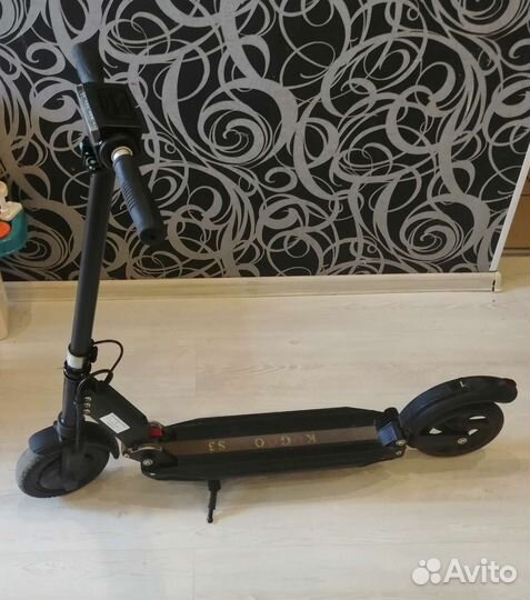 Электросамокат kugoo S3, до 100 кг, черный