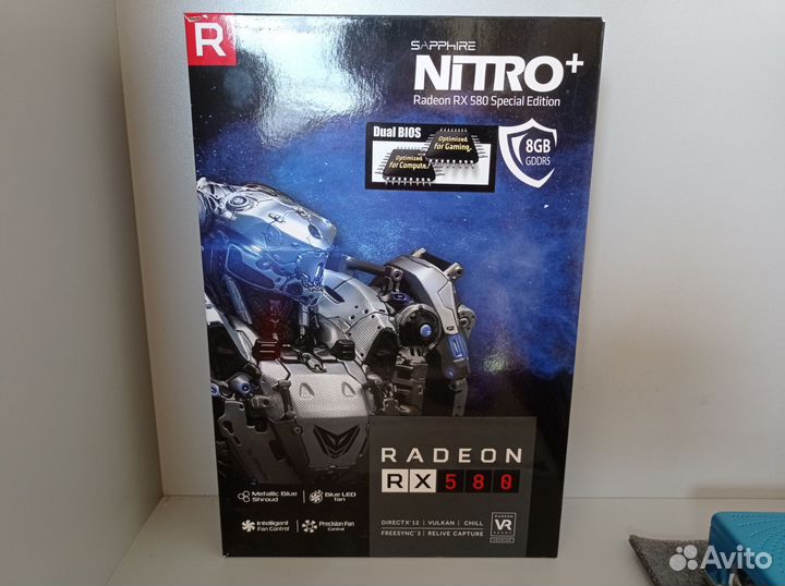 Sapphire Nitro+ Radeon RX 580 8Gb gddr5 Dual