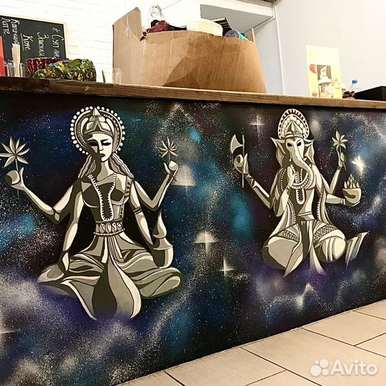 Роспись стен / Граффити художник