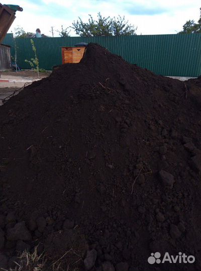 Земля плодородная, Чернозём,Навоз перегной