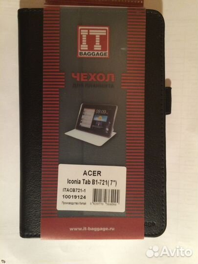 It baggage чехол-книжка для acer iconia tab B1-720