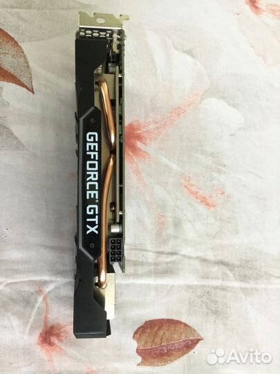 Видеокарта gtx 1660 dual 6gb