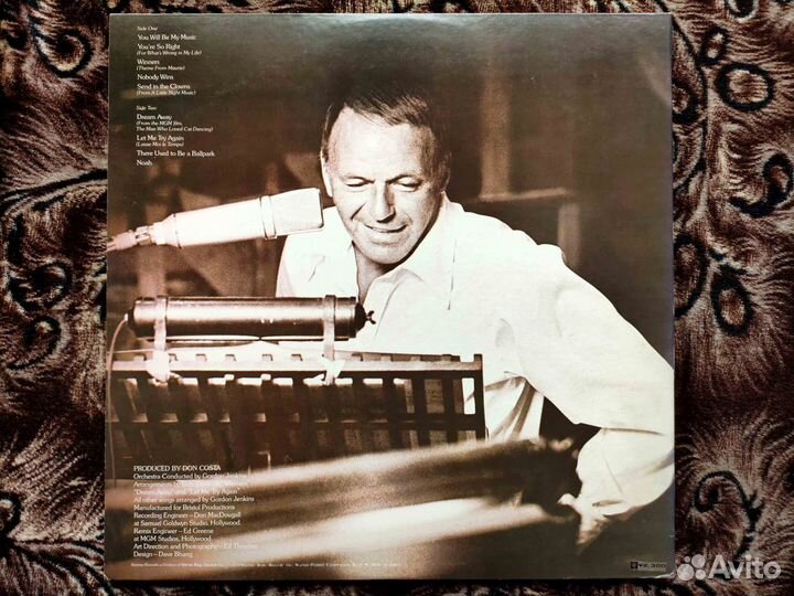 Frank Sinatra – Ol' Blue Eyes Is Back Japan 1973 3