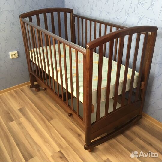 Кровать детская+матрас