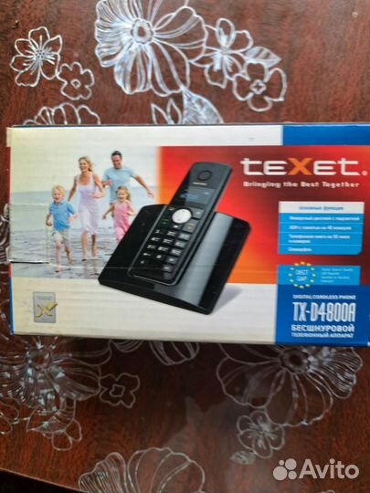 Телефонный аппарат бесшнуровой. Новый