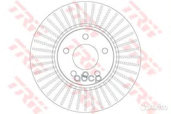 Диск тормозной передний BMW X3 F25 DF6220S DF62
