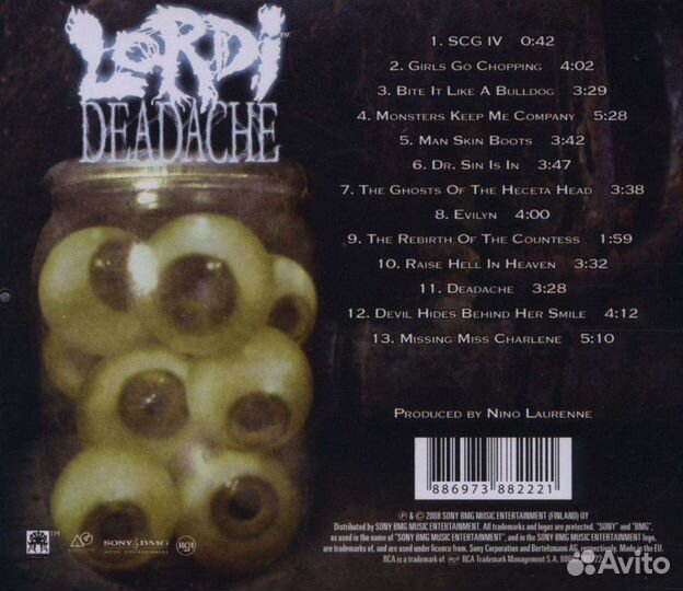 Lordi - Deadache (1 CD)