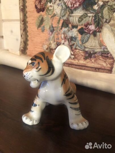 Тигренок лфз фарфор СССР