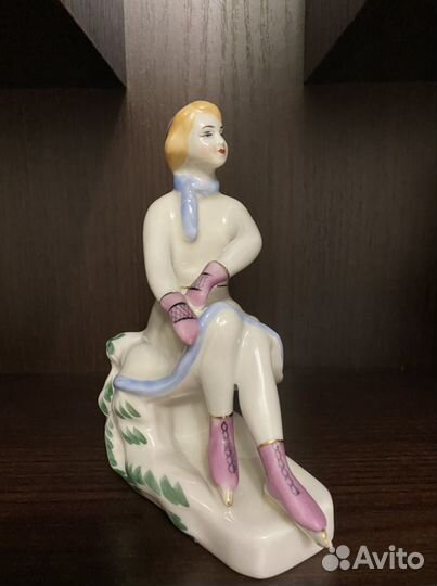 Статуэтка фарфор «Фигуристка», зкх Полонне