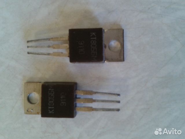 Транзисторы кт805бм;кт805ам купить в Омске | Электроника | Авито