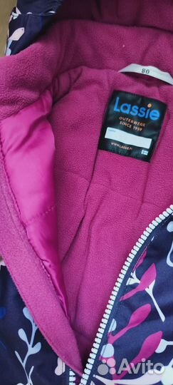 Комбинезон демисезонный Lassie 80 -86 для девочек