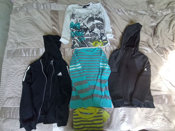 Вещи пакетом на мальчика 128