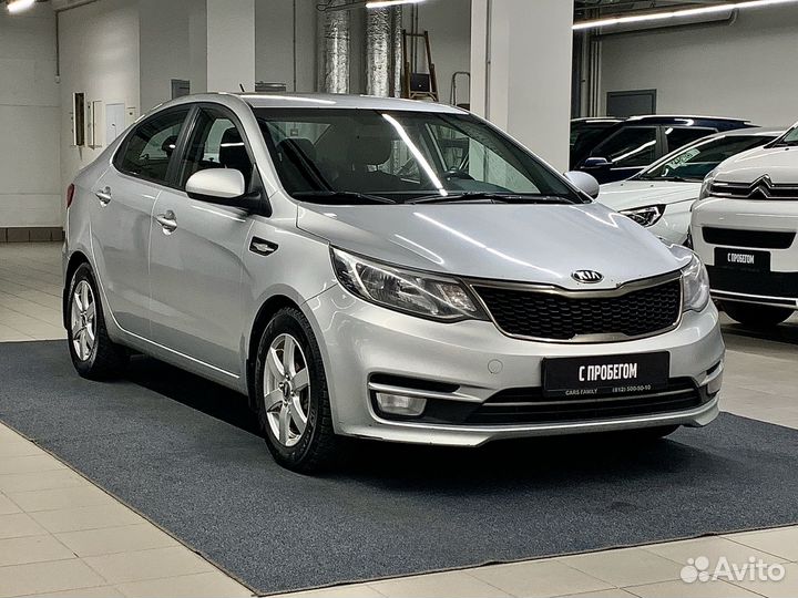 Kia Rio 1.6 МТ, 2015, 214 000 км