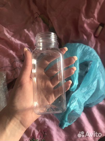 Пластиковые бутылки для смузи 250 мл