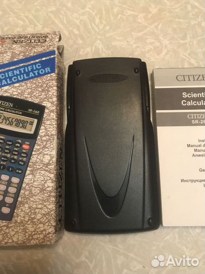 Научный калькулятор citizen SR260 для ЕГЭ