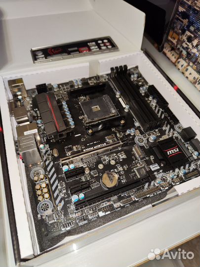 Материнская плата MSI B350-M mortar - сокет ам4