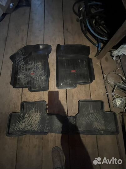 Руль и коврики 2114