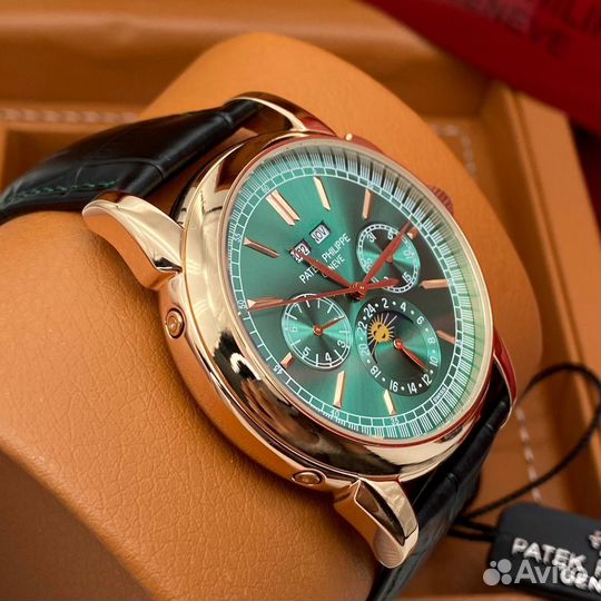 Часы Patek Philippe gold green