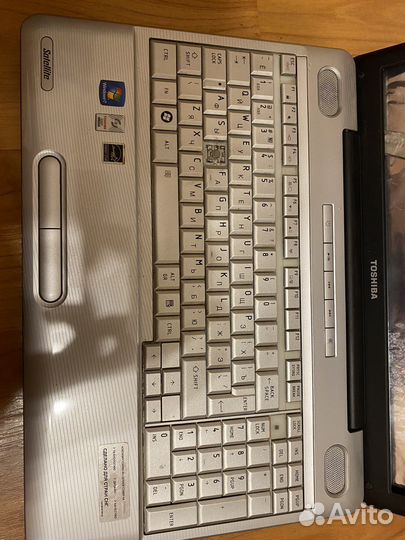 Toshiba l500d ноутбук на запчасти