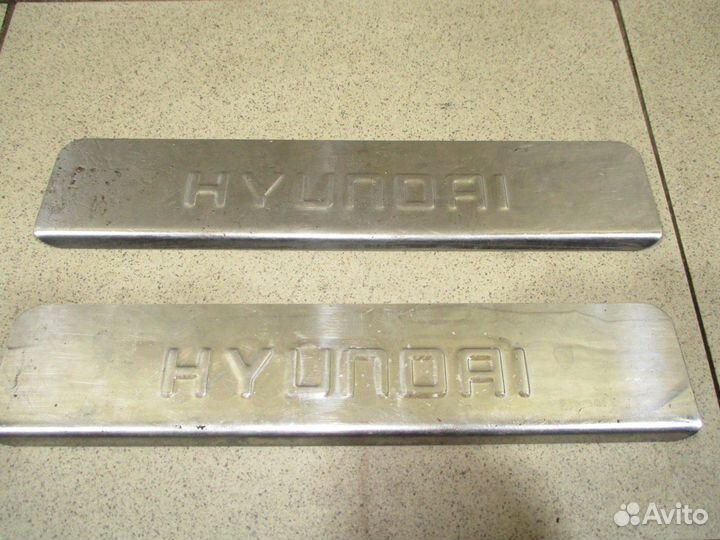 Накладка порога (внутренняя) Hyundai Getz 2002-20