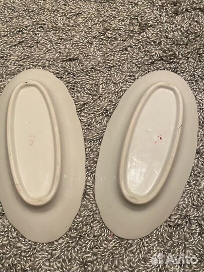 Тарелки селедочницы 2 шт (цена за пару)