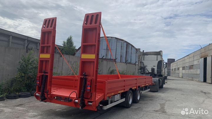 Прицеп трал (тяжеловоз) Авиком 8871Т-04 никзорамный, 2023