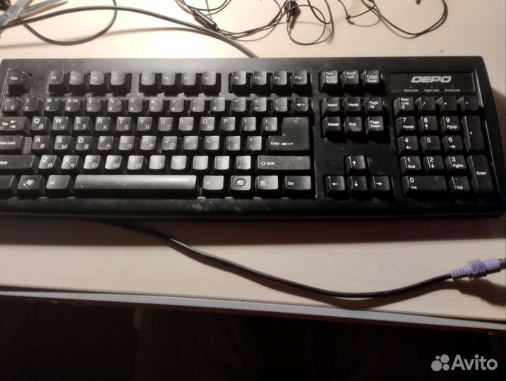 Механическая клавиатура ps2