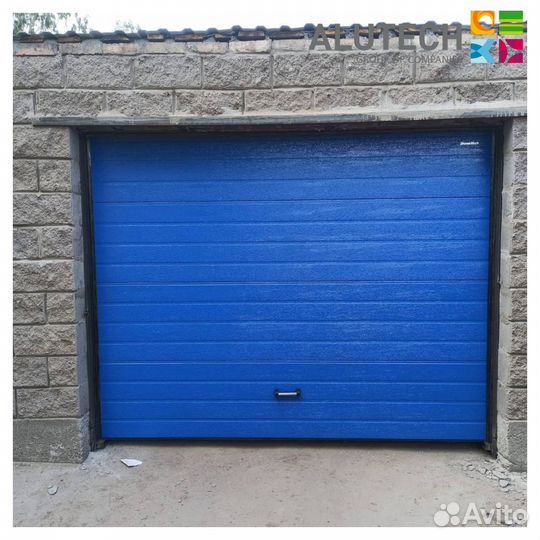 Секционные ворота alutech