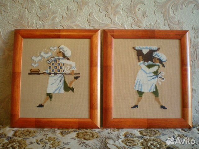 Вышитые картины