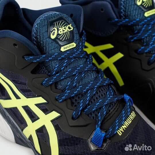 Кроссовки Asics metarise Black White Yellow