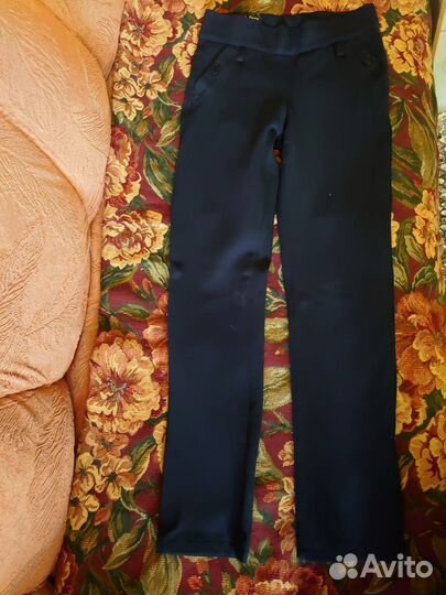 Брюки школьные утепленные