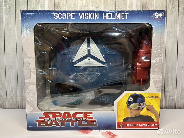 Шлем маска капитан америка стреляет ракетами