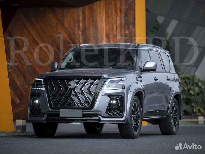 Обвес Nissan Patrol Y62 2020 Black Hawk