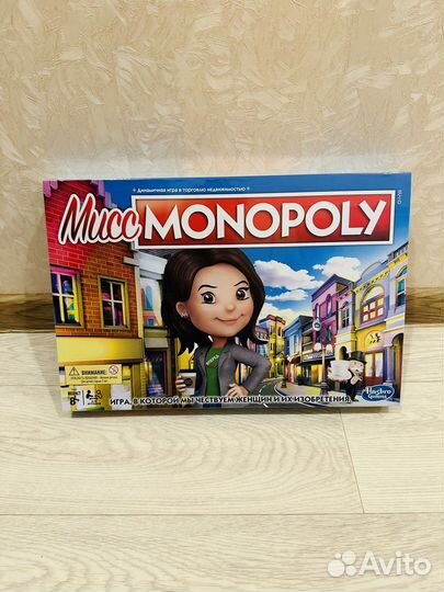 Monopoly мисс монополия Hasbro