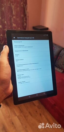 Планшет на android Диагональ 10.1 дюйма Ursus S110