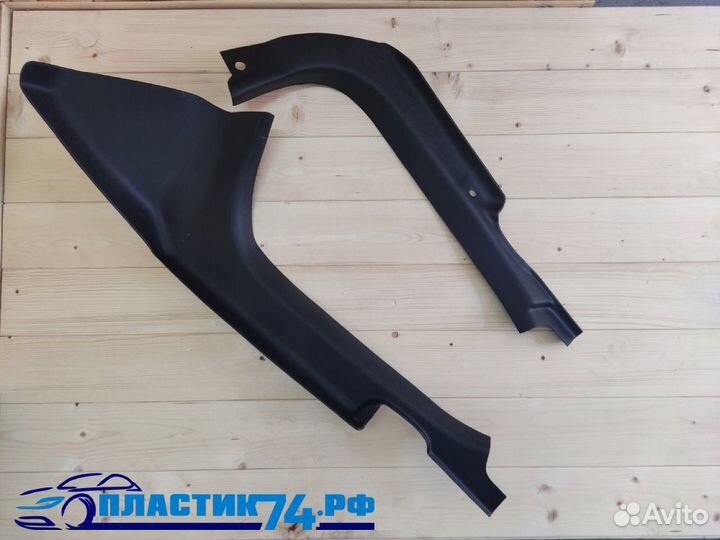 Накладки на ковролин Рено Аркана (4 шт.)