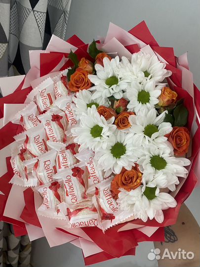 Букет из конфет рафаэлло