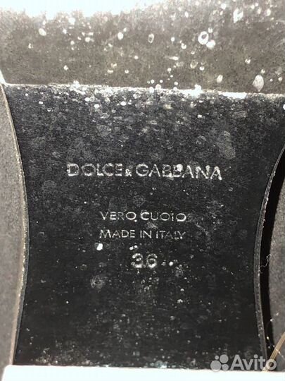 Ботильоны dolce gabbana оригинал