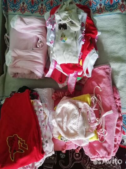 Детские вещи для девочки 62-68